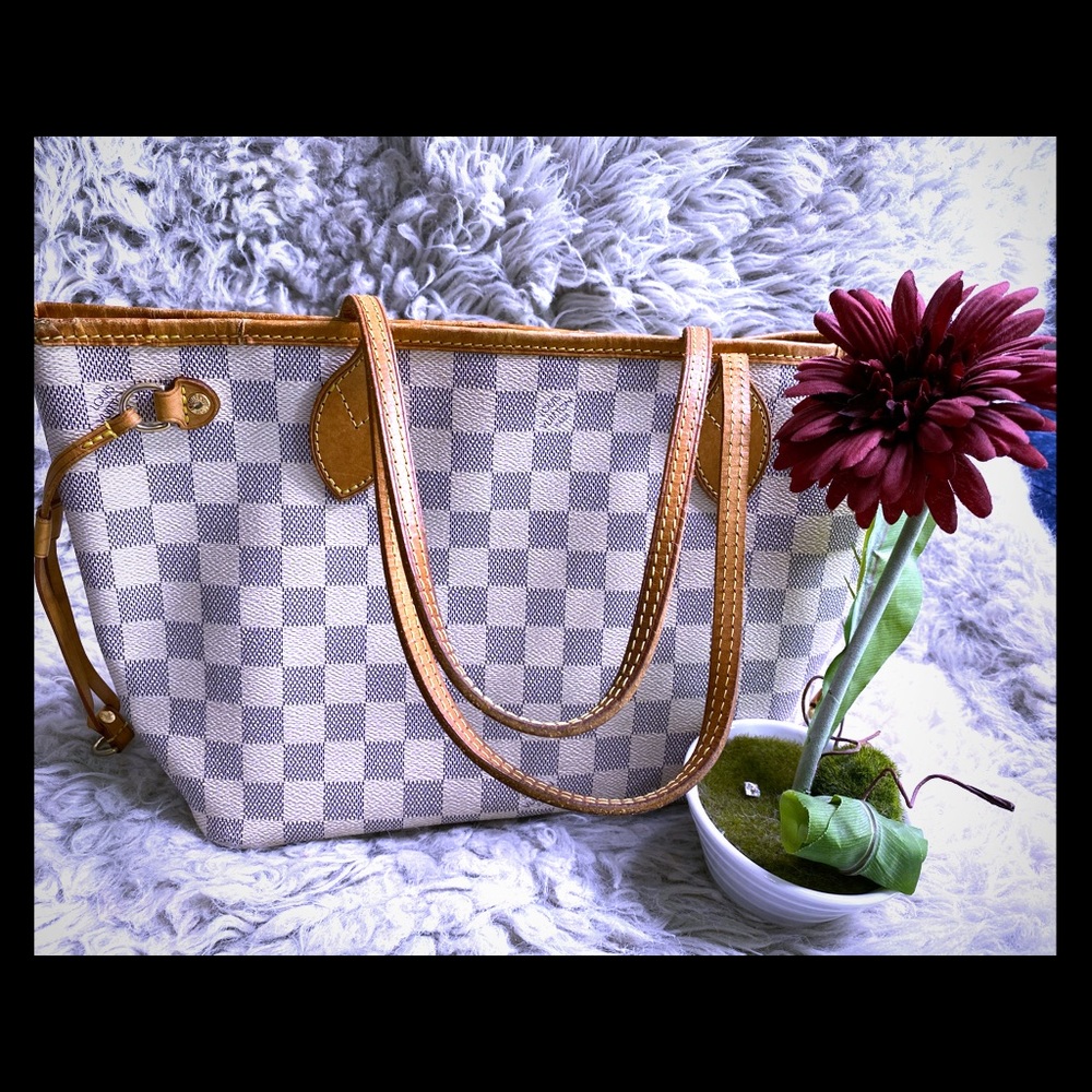Louis Vuitton Neverful Azur Pm